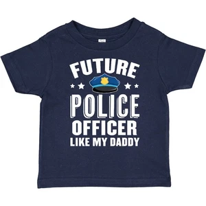 Inktastic Future Police Officer Like My Daddy Toddler T-Shirt Occupations Kids - Picture 1 of 5