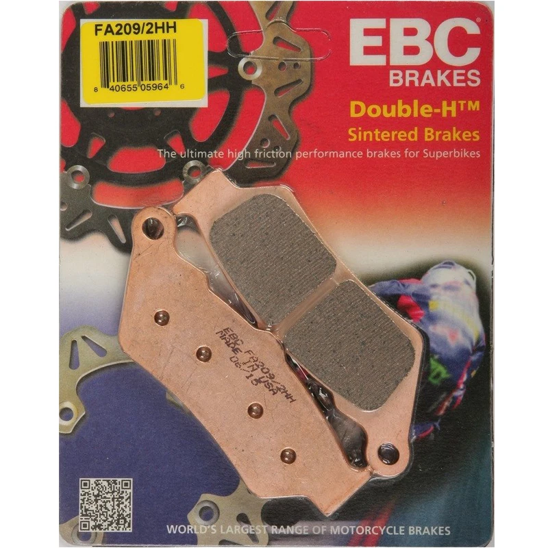 EBC Double H Sintered Front Brake Pads Aprilia ETV 1000 BMW F650 Ducati GT 1000 - Image 1 of 1