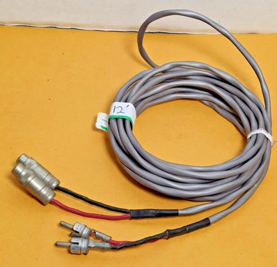 12' Extension Cable (2)RCA Male Plug To (2) Switchcraft Brand RCA Female Coupler - Image 1 of 4