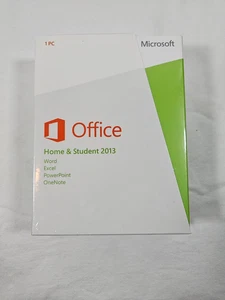 MS Microsoft Office 2013 dla Użytkowników Domowych i Studentów Pełna angielska wersja detaliczna w pudełku PKC - Zdjęcie 1 z 3