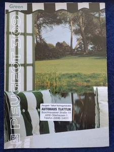 Peugeot 309 Green Prospekt 1991 - Bild 1 von 5