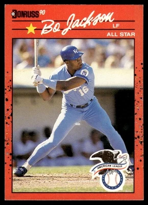 1990 Donruss Bo Jackson Kansas City Royals #650 - Image 1 of 2