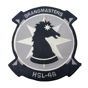 US Navy HSL-46 Grandmasters Squadron Large Embroidered Patch Crest Taiwan - Picture 1 of 9