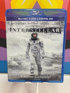 Interstellar (Blu-ray + DVD 3 Disc set) *no film cell - Picture 1 of 2