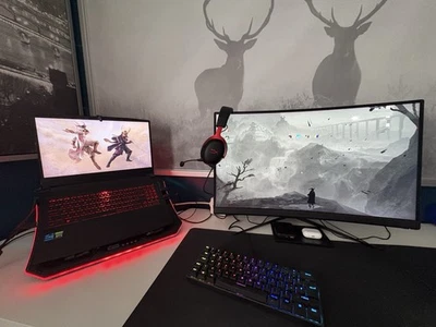 MSI Katana GF66 15.6 Gaming Laptop - Intel Core I7-11800H RTX 3060 512GB 16GB - Image 1 of 4