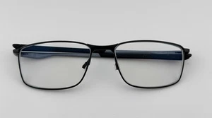 Oakley Socket 5.0 OX3217-0155 Rectangle Satin Black Mens Eyeglasses 55mm - READ - Picture 1 of 15