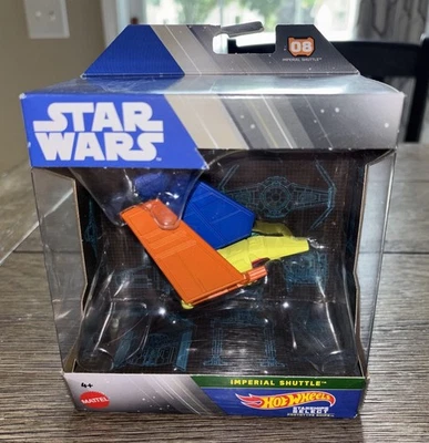 Star Wars Hot Wheels Starships Select Прототип Корабли Имперский Шаттл No8 ПОГОНЯ - Изображение 1 из 4