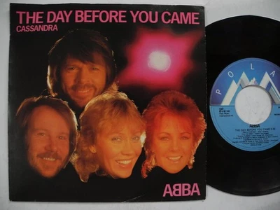 ABBA The Day Before You Came 45 7" Single 1982 Sweden Polar POS 1318 EX - Image 1 of 2