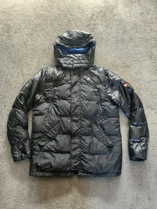 Chaqueta acolchada de invierno Tommy Hilfiger para hombre - Abrigo - Negro - Capucha extraíble - Imagen 1 de 18