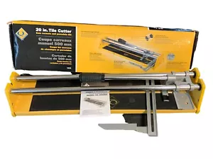 20" QEP 1022Q Tile Cutter, Cuts Ceramic & Porcelain, Scores & Snaps 1/2 " Tile - Picture 1 of 6
