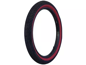 DRS Arrow FS Coloured Wall Tyre 20 x 2.25 Black/Red Wall - Picture 1 of 2