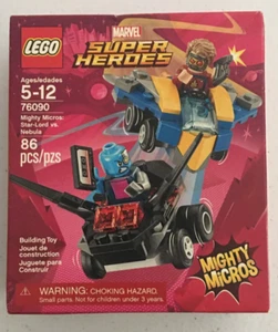 LEGO Marvel: Mighty Micros: Star-Lord vs. Nebula (76090) NEW IN BOX - Picture 1 of 2