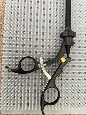 Olympus A6998 Laparoscopic Insulated Handle w/ Ratchet And Grasper Nice - Image 1 of 4