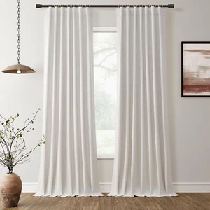 Blackout Curtains 84 Inch Long 2 Panels Set for Bedroom Window Room Darkening... - Picture 1 of 7