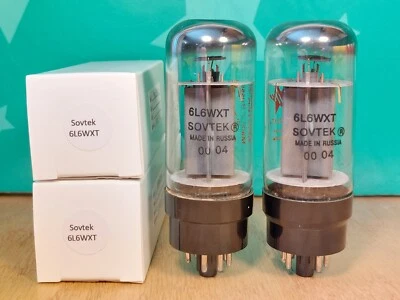 Par de tubos de vacío Sovtek 6L6WXT Foto 1 de 4
