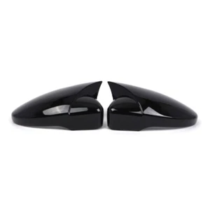 Pair of Side View Glass Cover Wing Glass Cover Caps Simple Install for 09-17 - Imagen 1 de 8