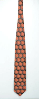 Basketball Necktie Son of Just Balls Ralph Marlin Sports Coach 1996 Teacher Tie - Изображение 1 из 4