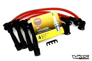 CABLES DE BUJÍA RED CON NGK 90-00 MAZDA MIATA MX5 WM8 - Imagen 1 de 7
