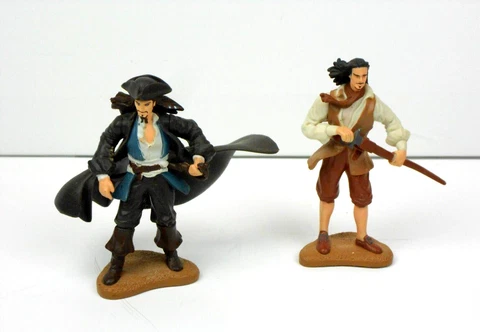 Disney DecoPac Pirates of the Caribbean Jack Sparrow Will Turner Cake Toppers Cover