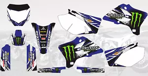 AM0374 MX MOTOCROSS GRAPHICS DECALS STICKERS FOR YAMAHA YZ250F YZ450F 2003-2005 - Picture 1 of 1