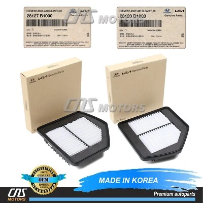 ⭐GENUINE⭐ Air Cleaner Filters LH & RH for 15-22 G80 G90 Genesis K900 28128B1000 - Imagem 1 de 4