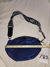 Zara Crossbody Bag Blue (W/O Orange Chain)