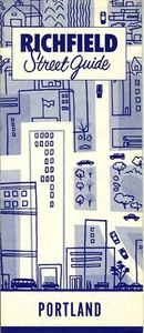 1957 Richfield Road Map: Portland NOS - Picture 1 of 1