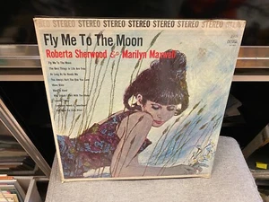Roberta Sherwood & Marilyn Maxwell Fly Me To The Moon LP Design VG in SHRINK - Picture 1 of 2