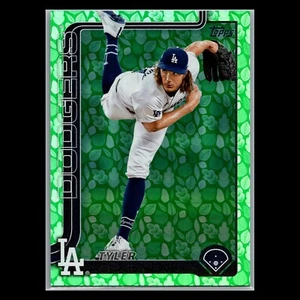 2025 Topps Series 1 - #201 Tyler Glasnow Tin Holiday - Los Angeles Dodgers - Bild 1 von 2