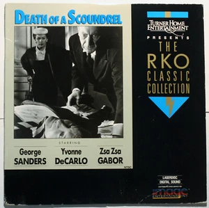 Death of a scoundrel (1956) / RKO Classic collection / LASERDISC / NTSC / VO - Photo 1/2