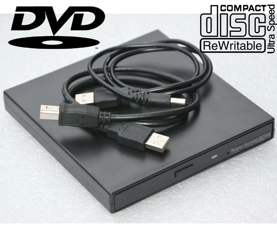 External USB Cdrw Dvdrom Combo Lw Cdburner Dvdrom for All Pcs & Laptops LW3 - Image 1 of 1