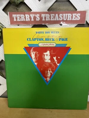 Vintage WHITE BOY BLUES Clapton, Beck & Page Double LP Compleat 672005-1 EX/EX - Image 1 of 4