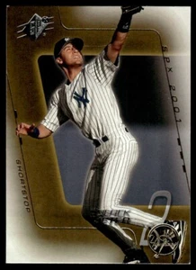 2001 SPx Derek Jeter New York Yankees #37 - Picture 1 of 2