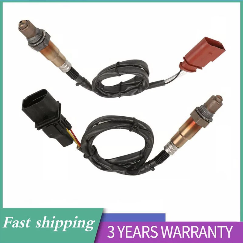 Sensores de oxígeno 2 piezas para VW Golf Jetta Passat 2001-2006 Audi TT A4 1,8/2,8 L Foto 1 de 4