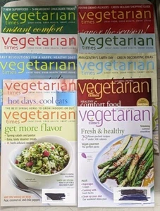 Vegetarian Times Magazine Winter Salads Spring Dinners Moroccan Flavor Green X10 - Picture 1 of 12