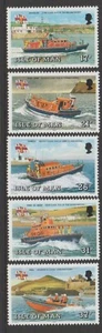 Isle of Man 1991 Manx Lifeboats Design Set MNH $2.20 - Bild 1 von 1