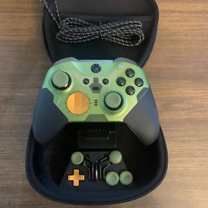Microsoft Xbox One Elite Series 2 Controller With Halo Edition Shell Swap - Picture 1 of 10