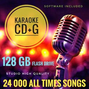 Large KARAOKE Flash Drive mp3+g Collection all times songs 128Gb USB HighQuality