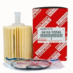 FILTRO ACEITE TOYOTA OEM 1GR/4RUNNER/FJ CRUISER 2TR/PRADO 04152-YZZA5 (PAQUET... - Imagen 1 de 1