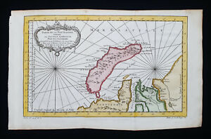 1754 J.N. BELLIN: NORTH SEA, NOVAYA ZEMLYA, ARTIC OCEAN, RUSSIA, GLACIAL SEA...