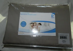 New Hotel Sheets Direct, Bamboo, Duvet Cover, California King - Sand - Picture 1 of 5