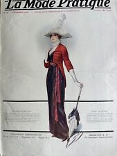 Rare Antique Dec 7, 1912 Women’s &children's clothing patterns and magazine