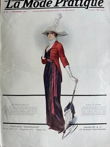 Rare Antique Dec 7, 1912 Women’s &children's clothing patterns and magazine - Picture 1 of 14