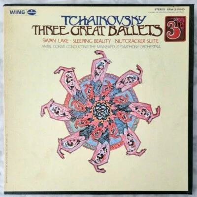 Tchaikovsky: Three Great Ballets Stereo 3x LP, Antal Dorati, SRW 3-19503 VG/EX - Image 1 of 4