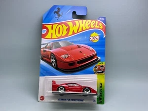 Hot Wheels 2025 Case K Mainline - FERRARI F40 COMPETIZIONE - Int. Card - Picture 1 of 3