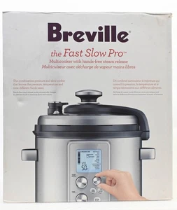 Olla lenta a presión multifunción Breville The Fast Slow Pro BPR700BSS  - Imagen 1 de 17