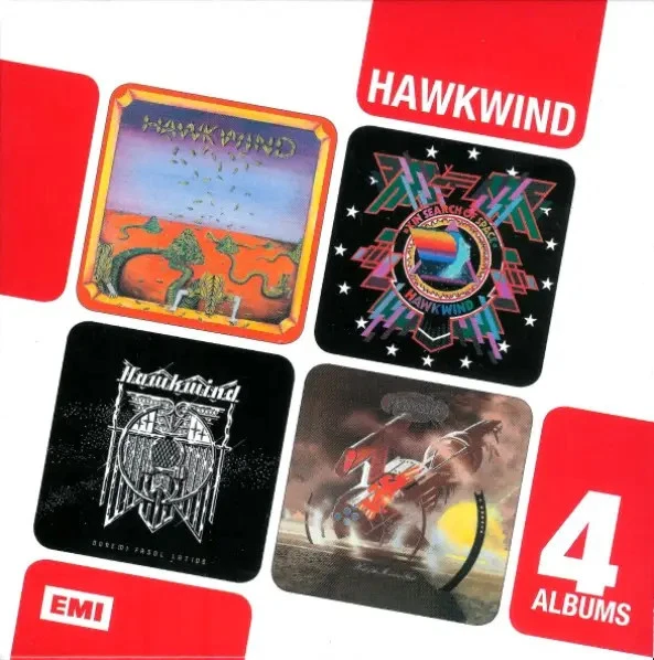 CD-BOX Hawkwind 4 Albums CD BOX EMI - Bild 1 von 1