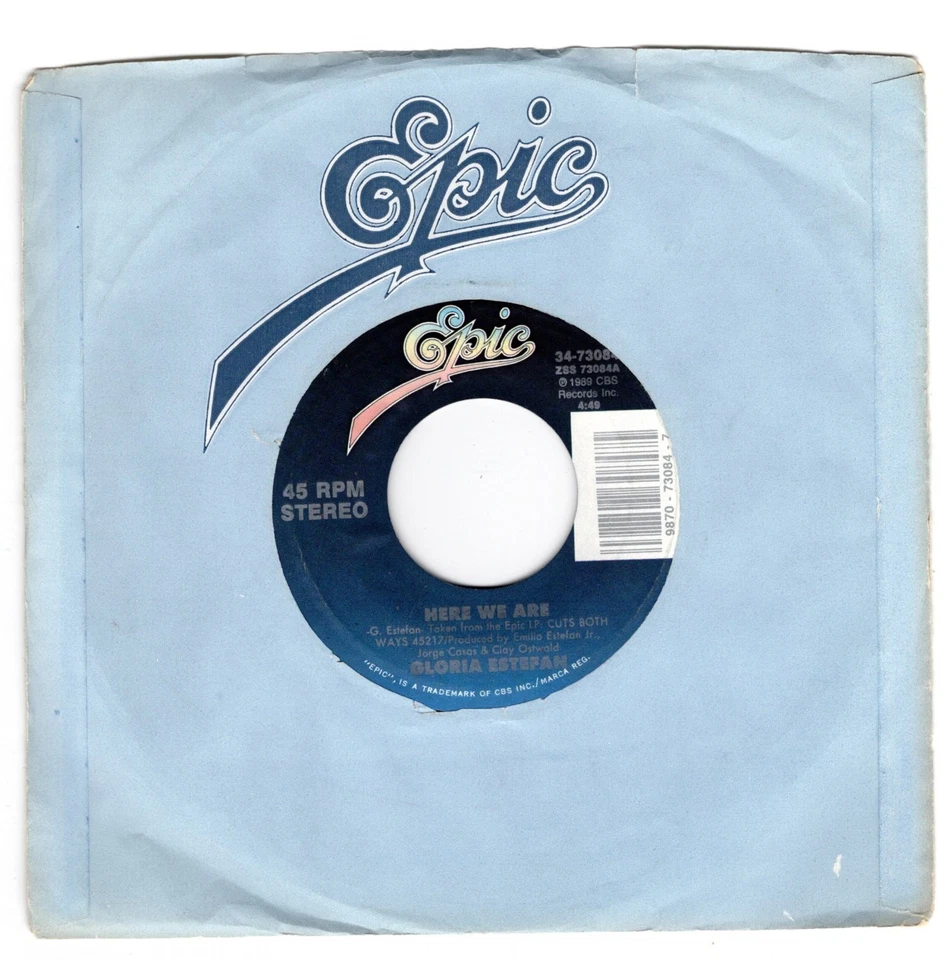 Gloria Estefan-Here We Are (mint) - Image 1 of 1