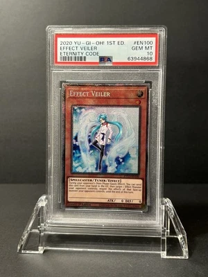 Yugioh Effect Veiler ETCO - EN100 Starlight Raro 1ª Edición PSA 10 Foto 1 de 2