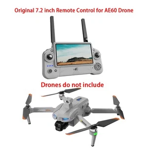 Original 7.2 inch Screen Remote Control (Grey) for AE60 Drone Quadcopter - Picture 1 of 1
